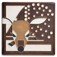 6 x 6 Fawn by Motawi Tileworks