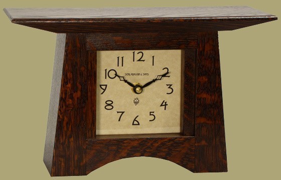 Craftsman Mantle Clock