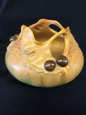 Ginkgo Bowl by Ephraim Pottery 