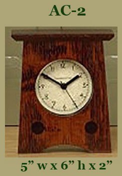 Schlabaugh Arts & Crafts Clocks